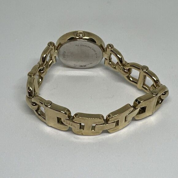 Fossil Olive ES3349 Women's Gold Stainless Steel Analog Dial Quartz Watch HME100 - Picture 10 of 11